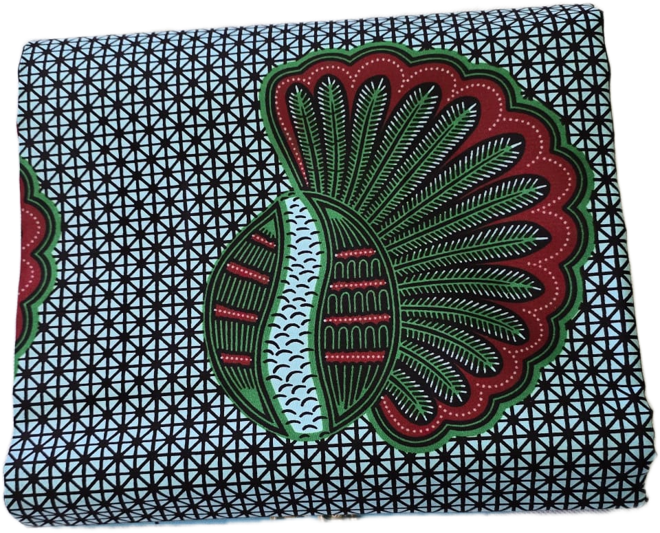 Special African Wax Print 6 Yards Piece – Polycotton - Image 13
