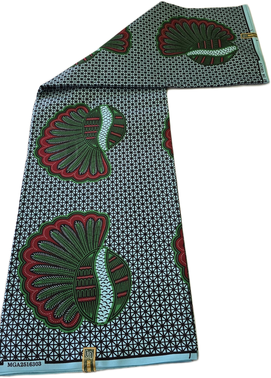 Special African Wax Print 6 Yards Piece – Polycotton - Image 11
