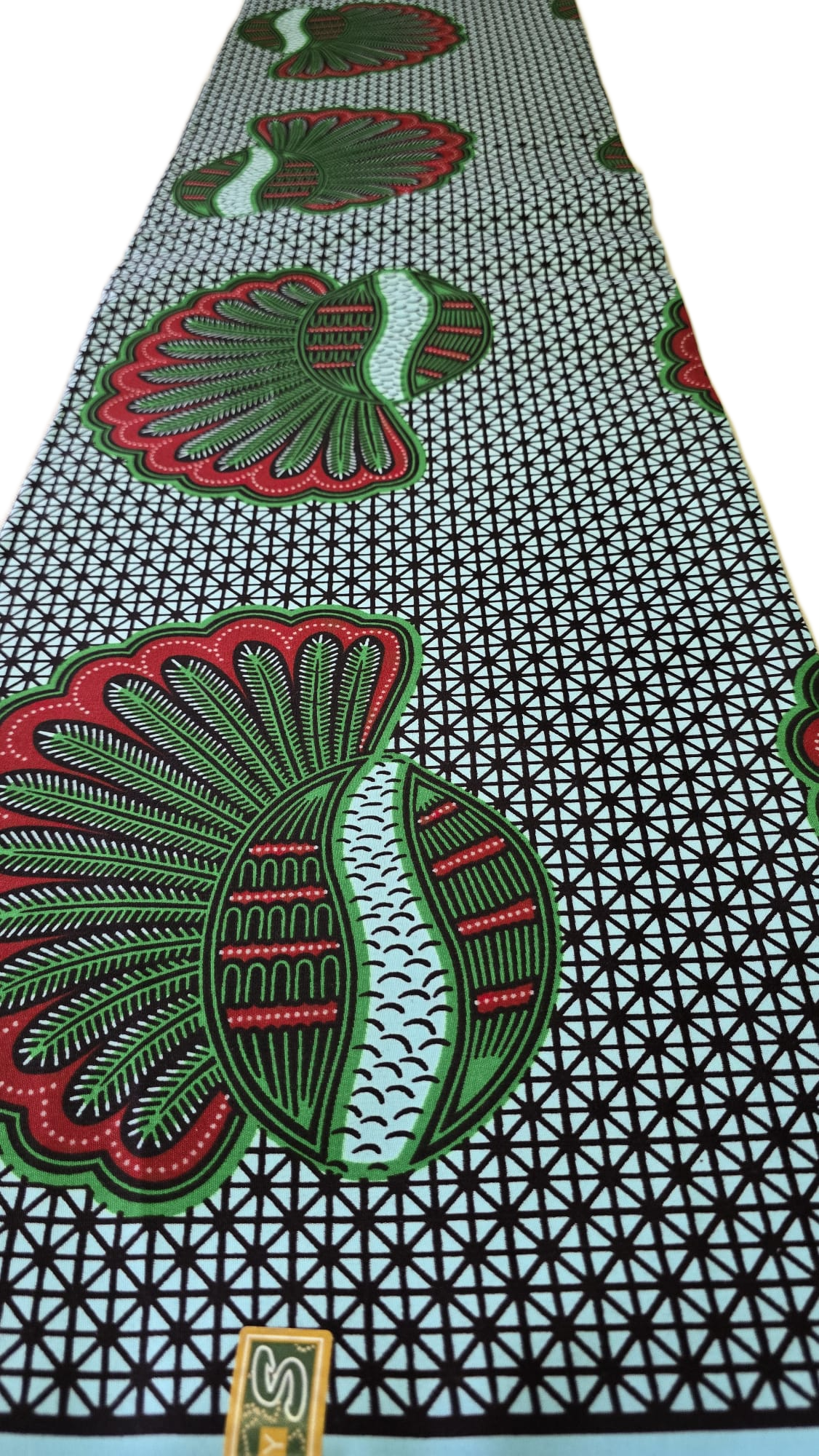 Special African Wax Print 6 Yards Piece – Polycotton - Image 9