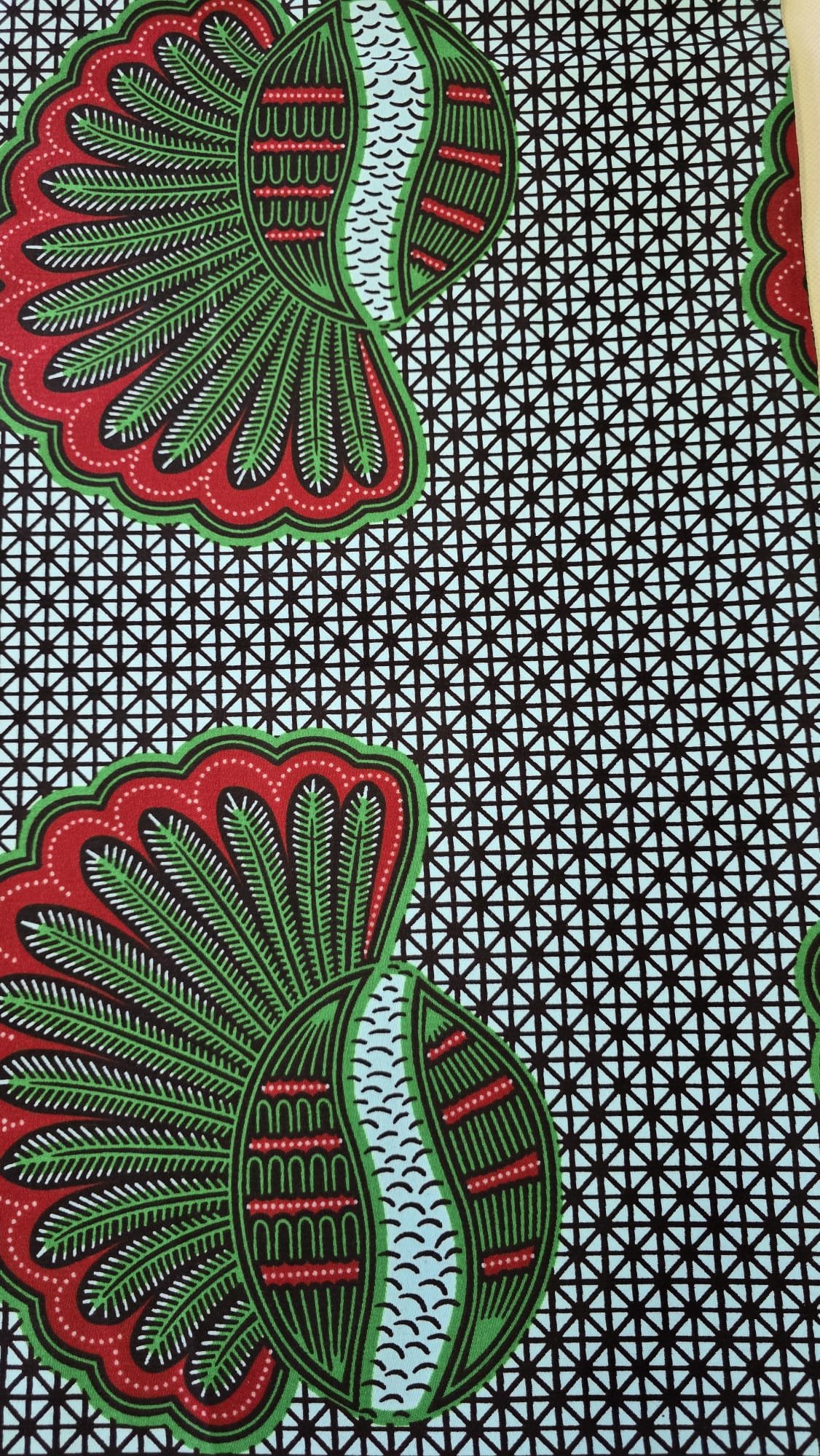 Special African Wax Print 6 Yards Piece – Polycotton - Image 6