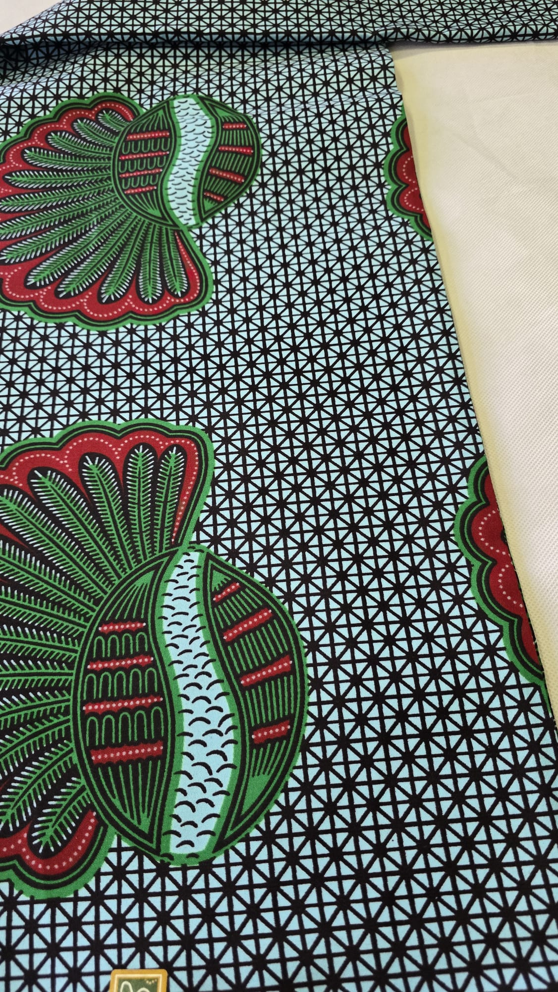 Special African Wax Print 6 Yards Piece – Polycotton - Image 4