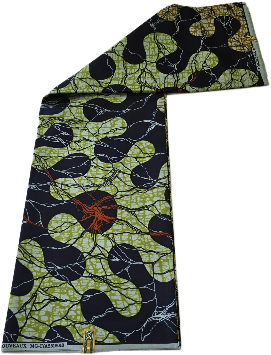 Special African Wax Print 6 Yards Piece – Polycotton - Image 13