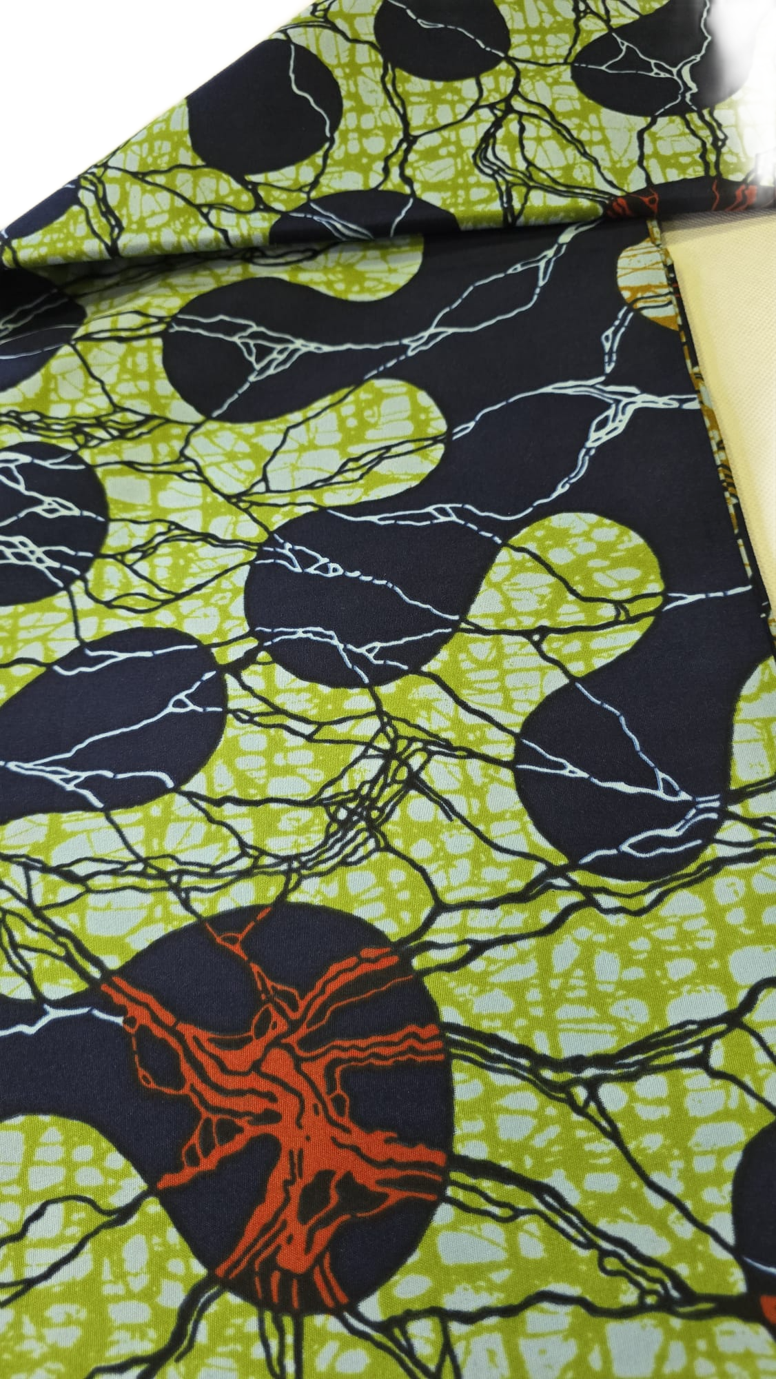 Special African Wax Print 6 Yards Piece – Polycotton - Image 12