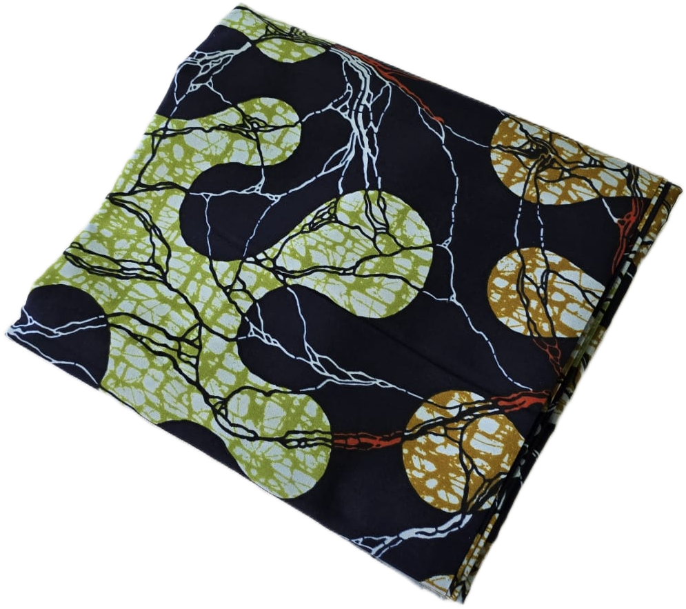Special African Wax Print 6 Yards Piece – Polycotton - Image 10