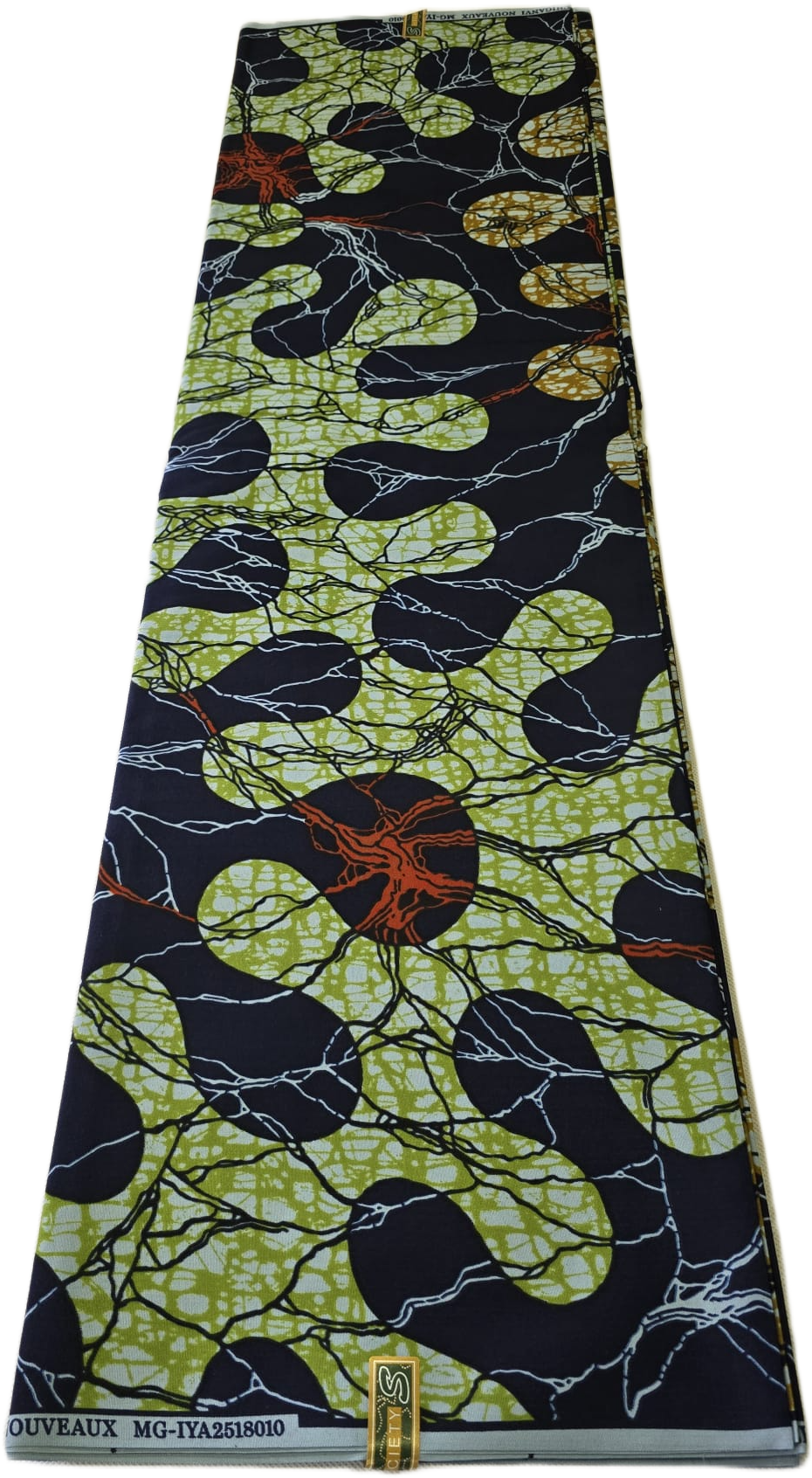 Special African Wax Print 6 Yards Piece – Polycotton - Image 7