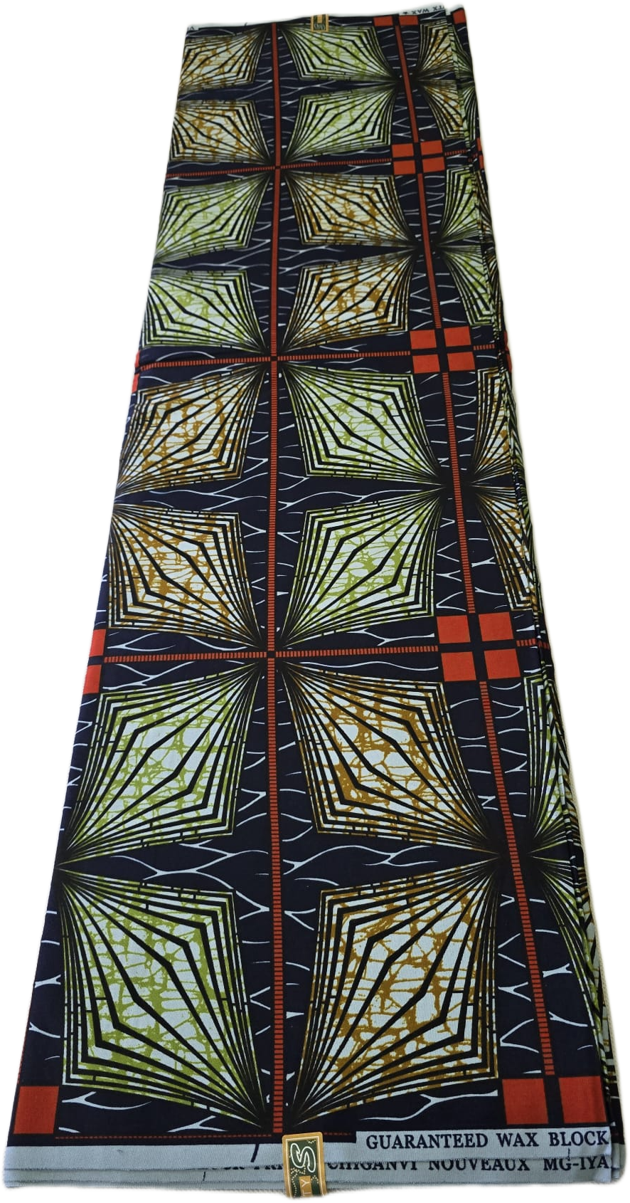 Special African Wax Print 6 Yards Piece – Polycotton - Image 13