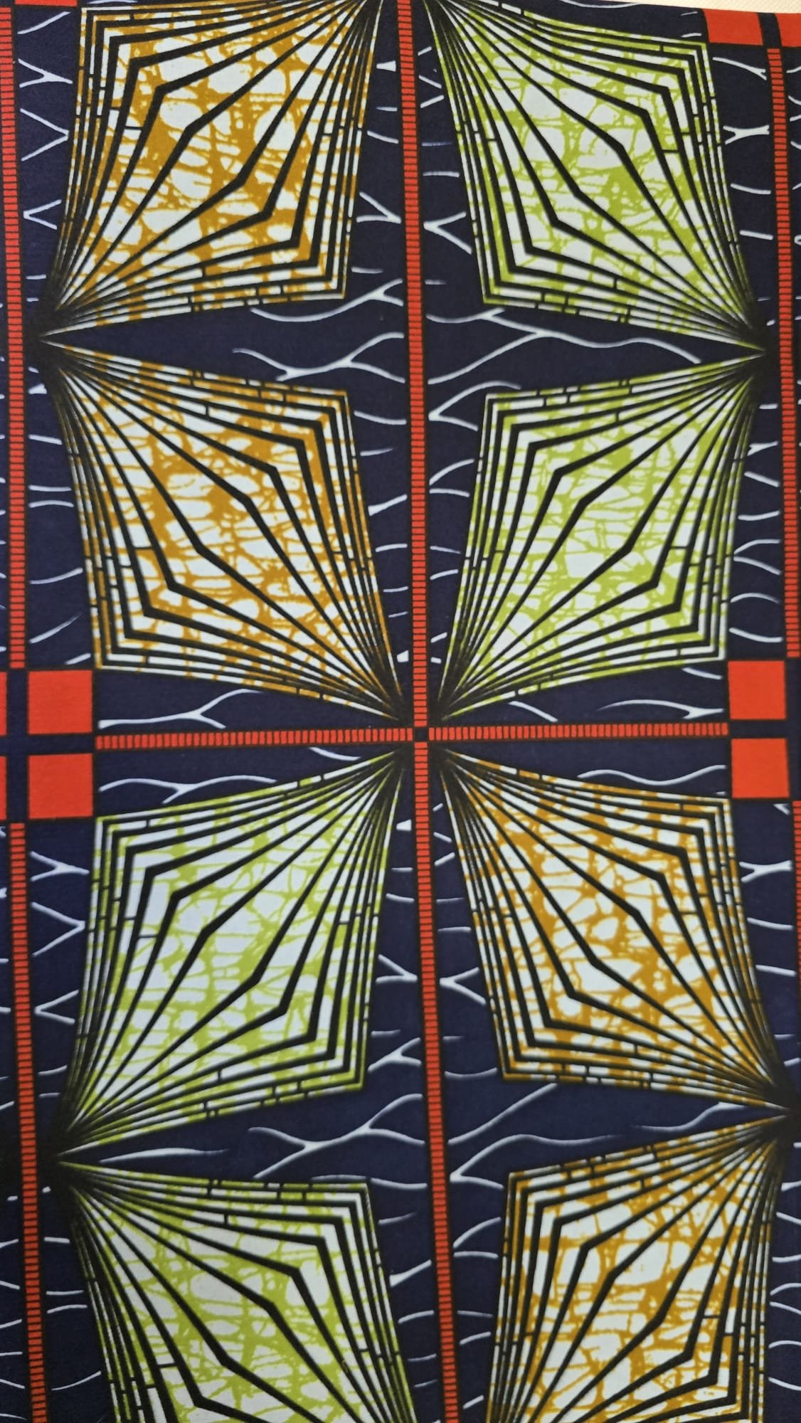 Special African Wax Print 6 Yards Piece – Polycotton - Image 12