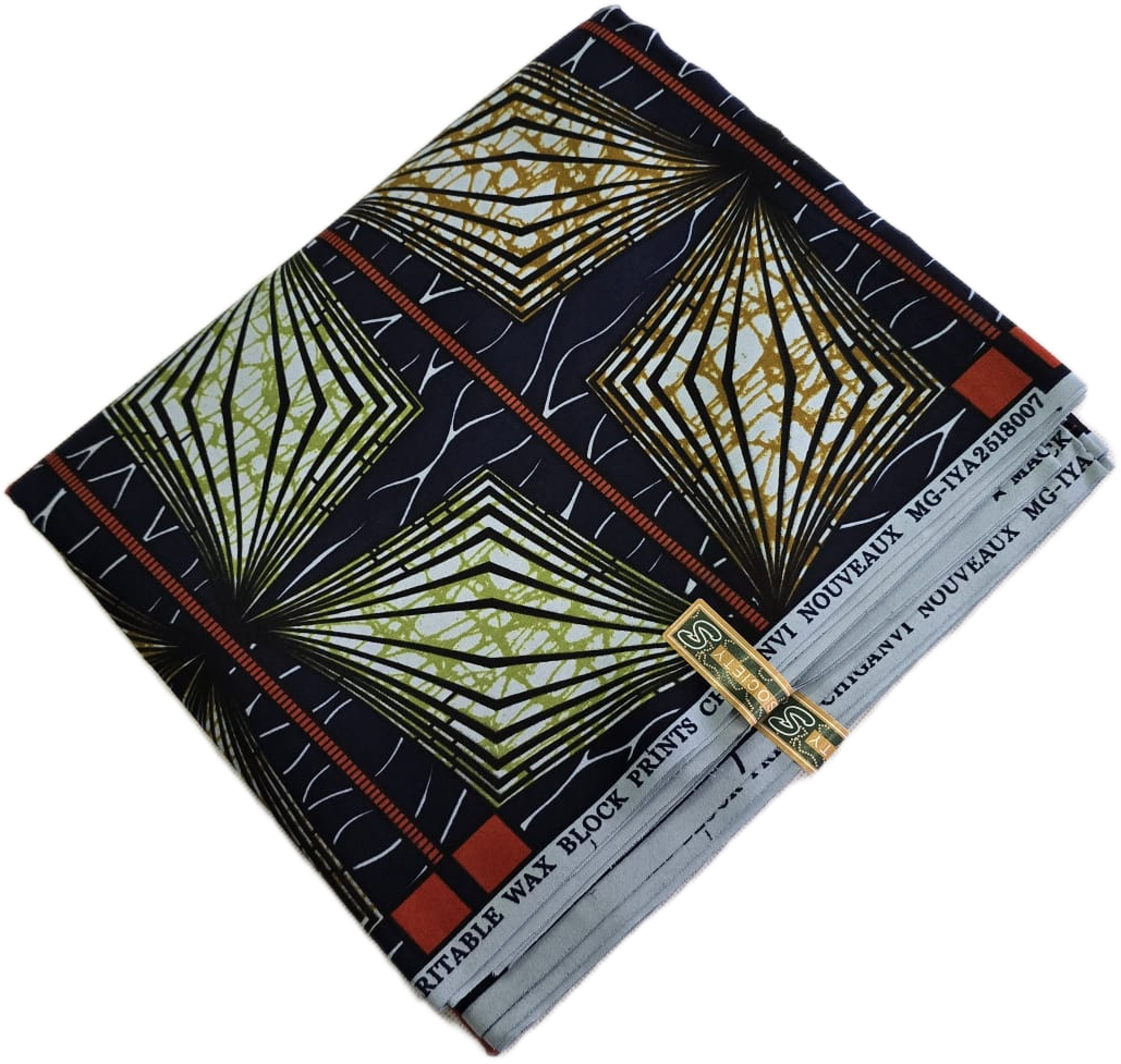 Special African Wax Print 6 Yards Piece – Polycotton - Image 10