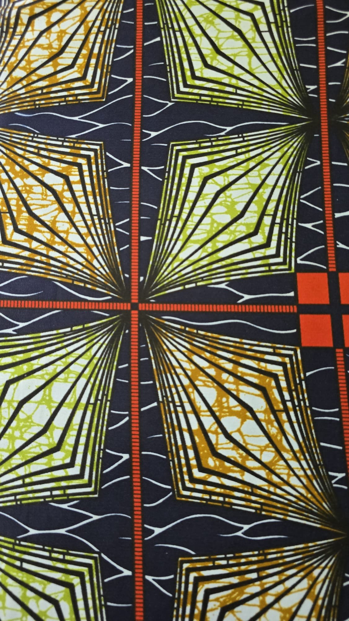 Special African Wax Print 6 Yards Piece – Polycotton - Image 6