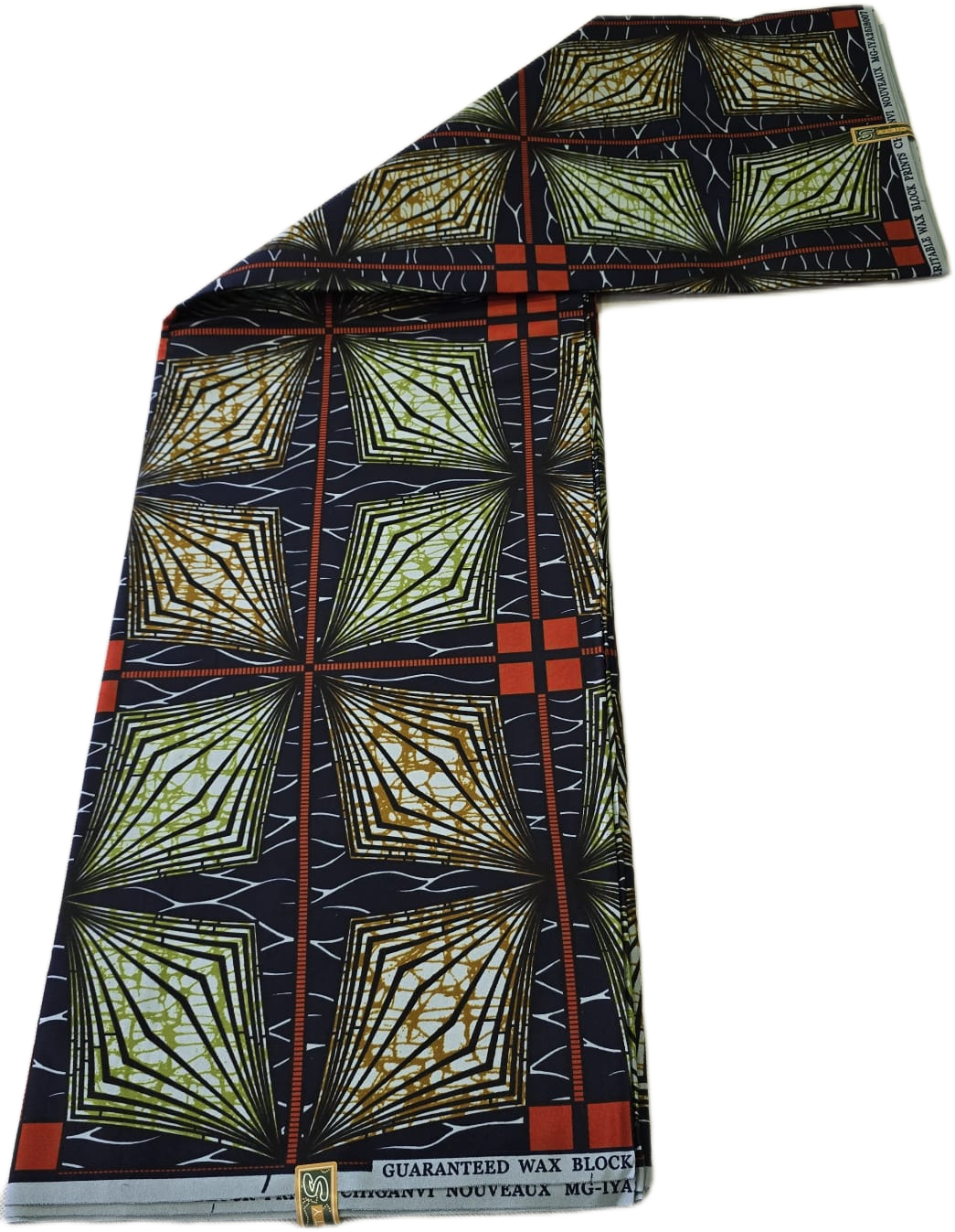 Special African Wax Print 6 Yards Piece – Polycotton - Image 4