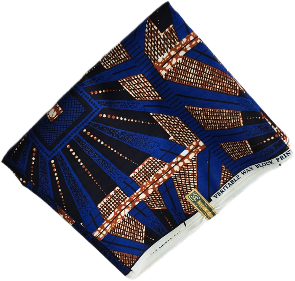 Special African Wax Print 6 Yards Piece – Polycotton - Image 13