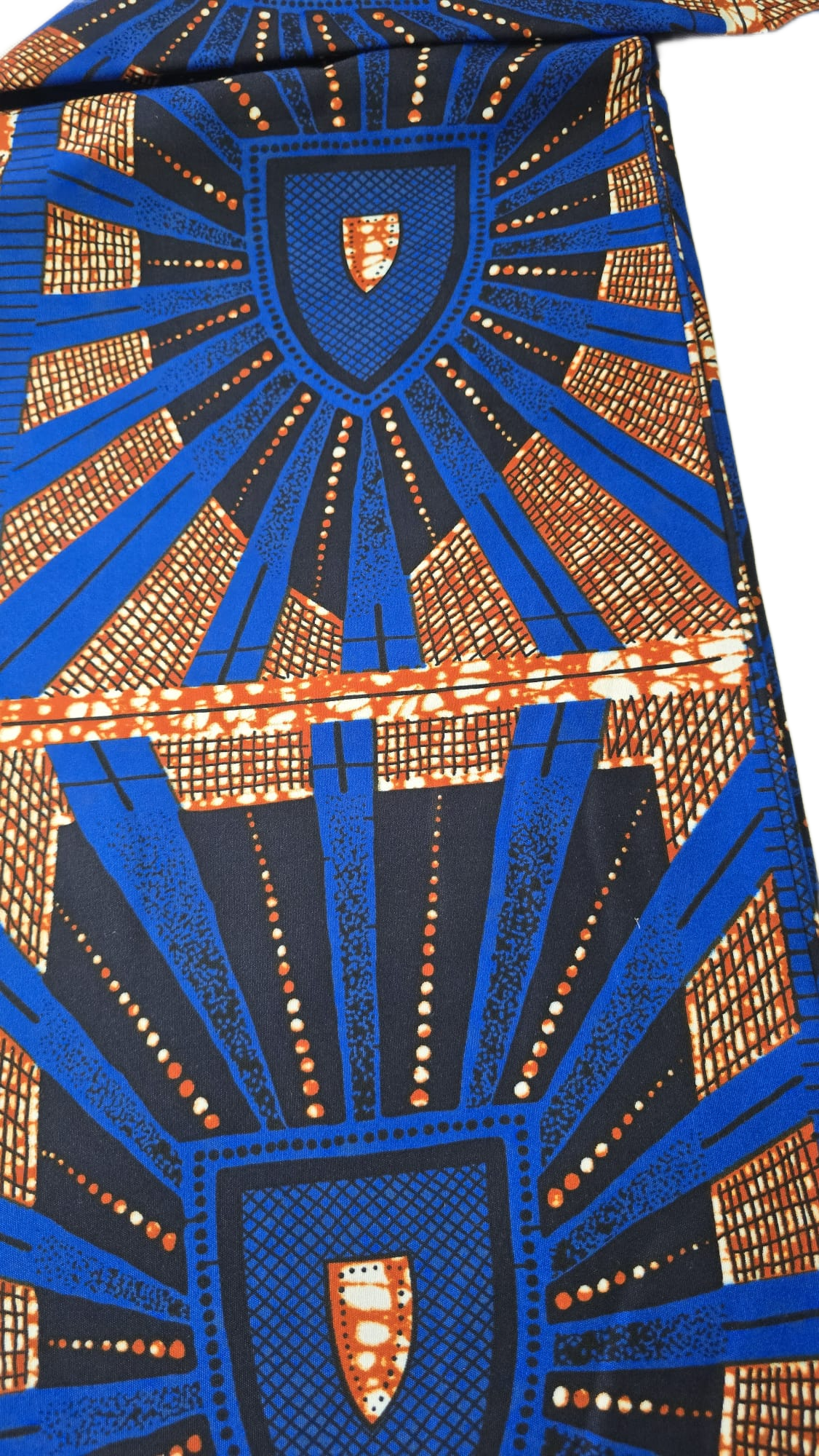 Special African Wax Print 6 Yards Piece – Polycotton - Image 7