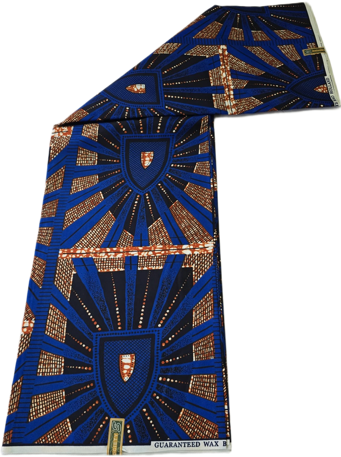 Special African Wax Print 6 Yards Piece – Polycotton - Image 6