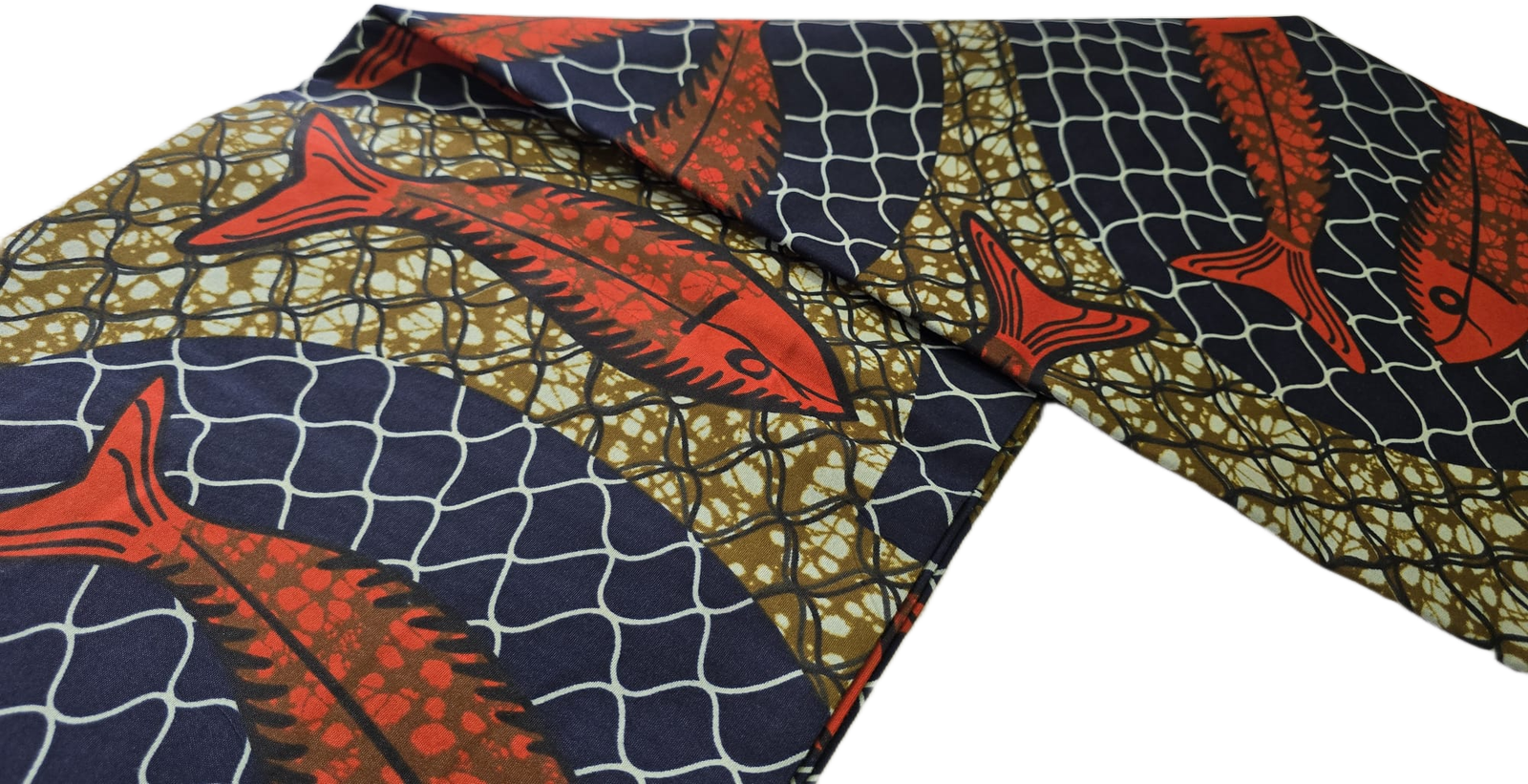 Special African Wax Print 6 Yards Piece – Polycotton - Image 13