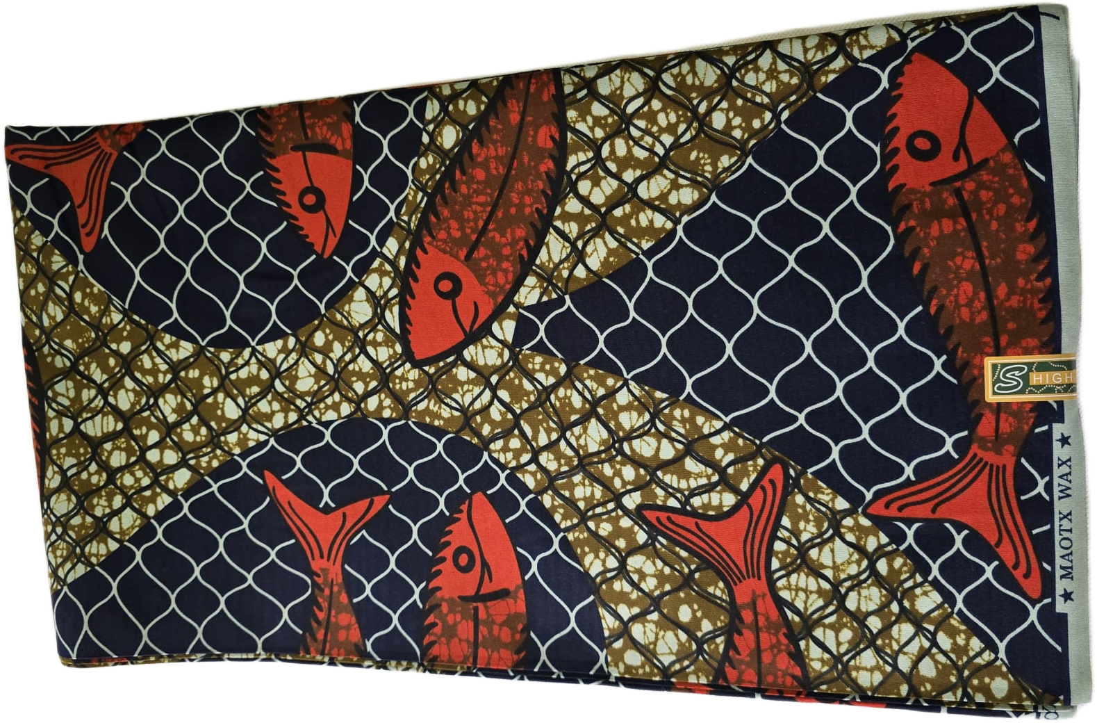 Special African Wax Print 6 Yards Piece – Polycotton - Image 10