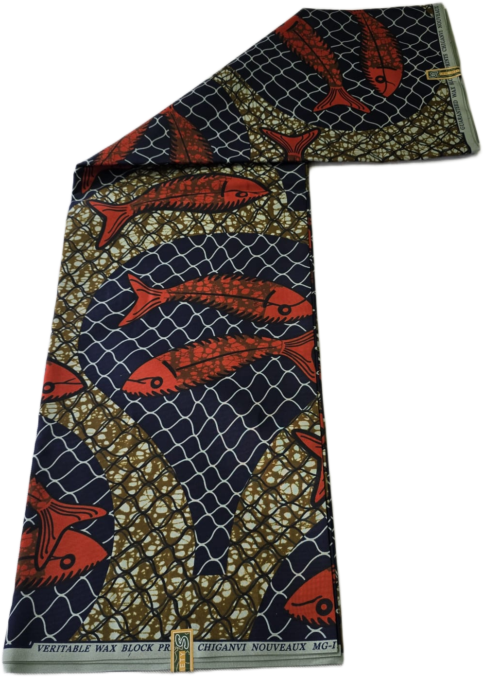Special African Wax Print 6 Yards Piece – Polycotton - Image 9