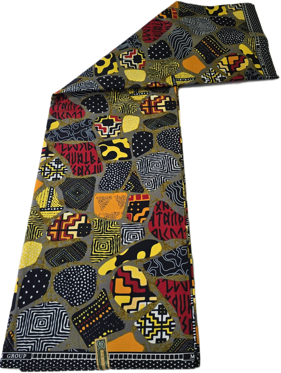 Special African Wax Print 6 Yards Piece – Polycotton - Image 7
