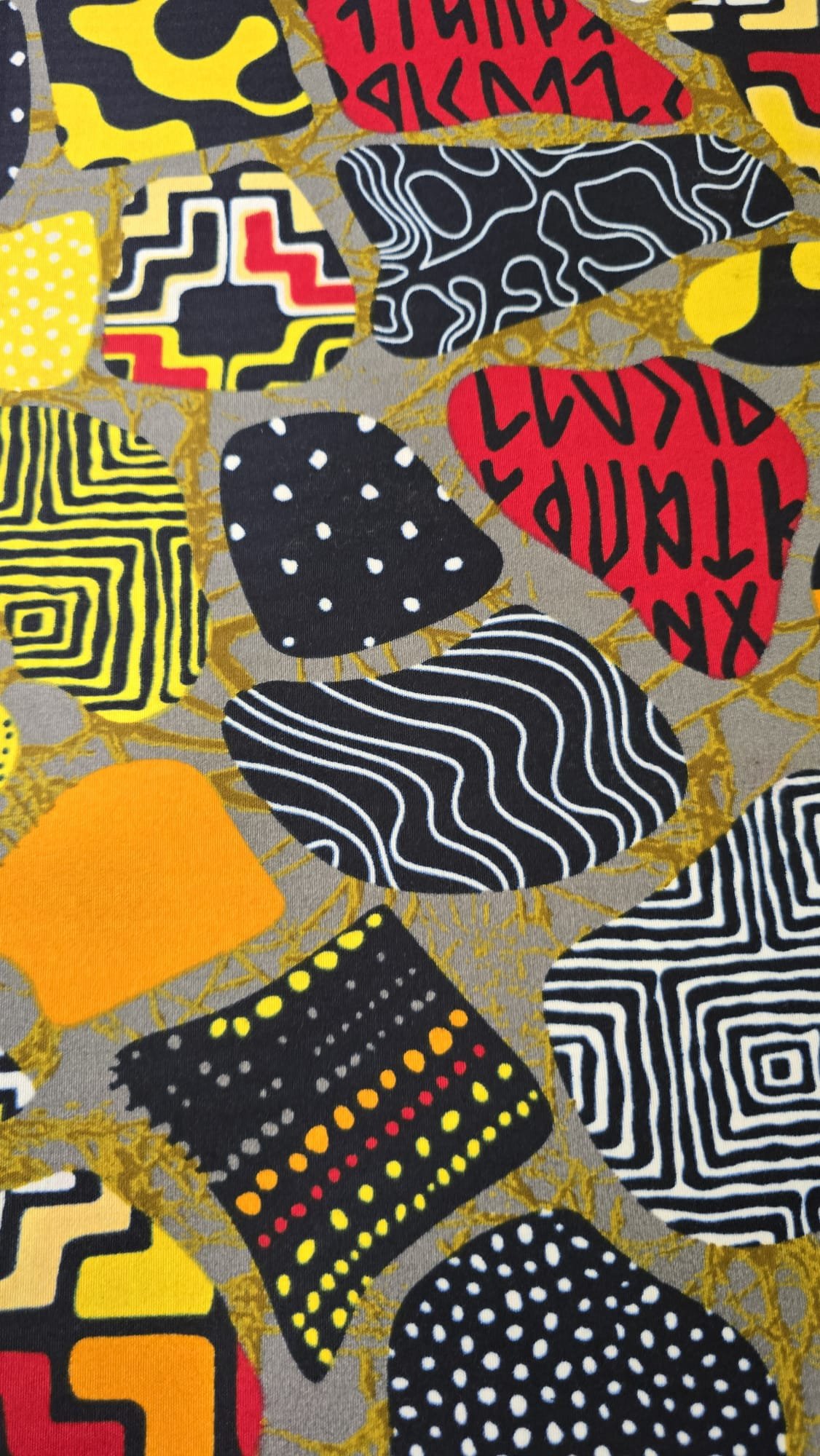 Special African Wax Print 6 Yards Piece – Polycotton - Image 4