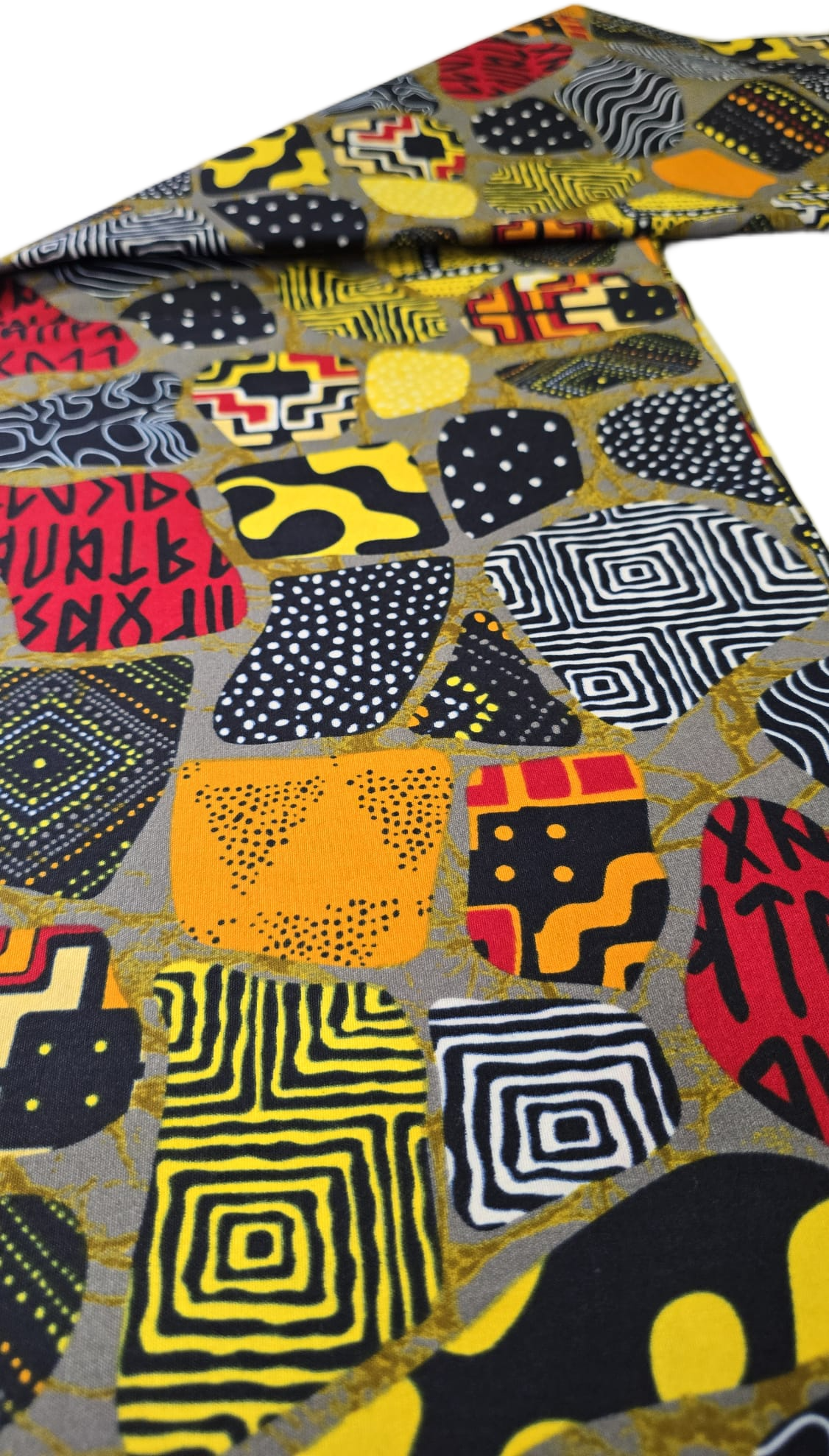 Special African Wax Print 6 Yards Piece – Polycotton - Image 12
