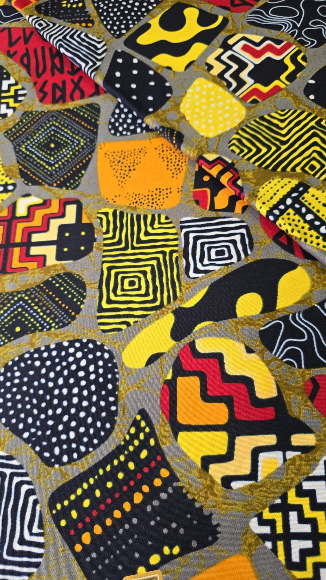 Special African Wax Print 6 Yards Piece – Polycotton - Image 13