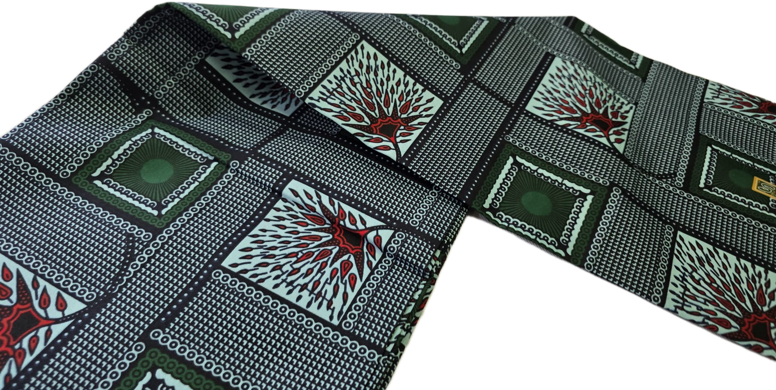 Special African Wax Print 6 Yards Piece – Polycotton - Image 12