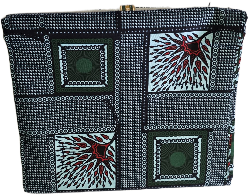 Special African Wax Print 6 Yards Piece – Polycotton - Image 9