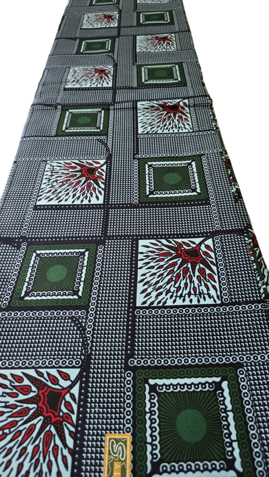 Special African Wax Print 6 Yards Piece – Polycotton - Image 4