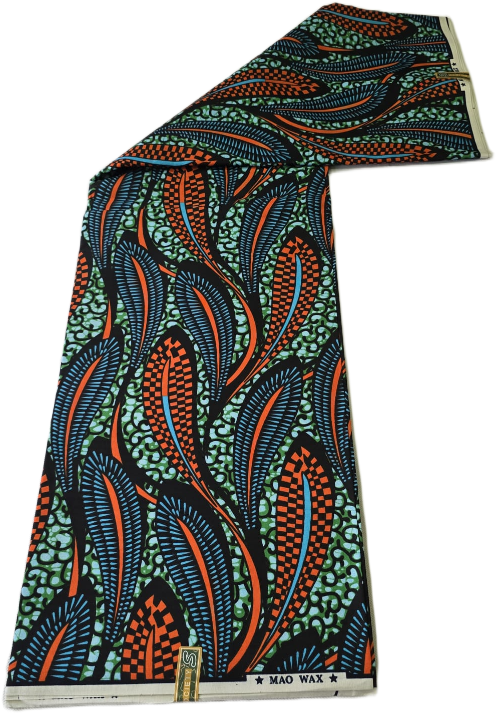 Special African Wax Print 6 Yards Piece – Polycotton - Image 14