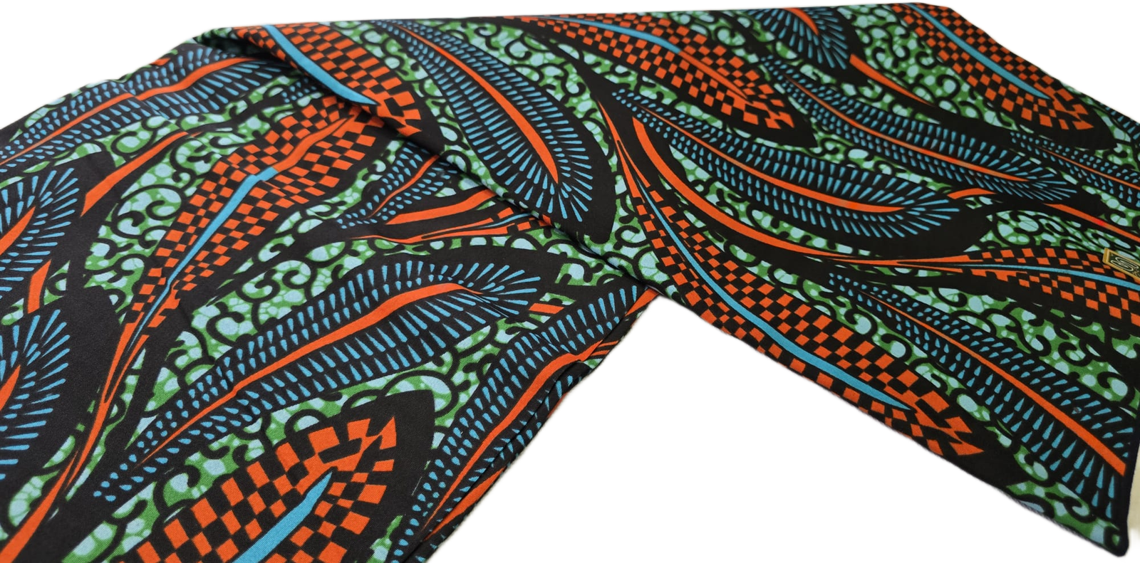Special African Wax Print 6 Yards Piece – Polycotton - Image 13