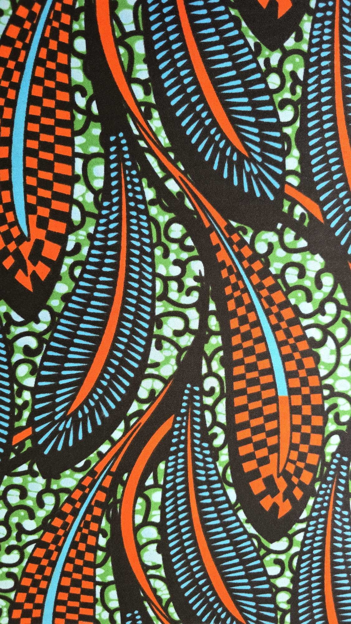 Special African Wax Print 6 Yards Piece – Polycotton - Image 11