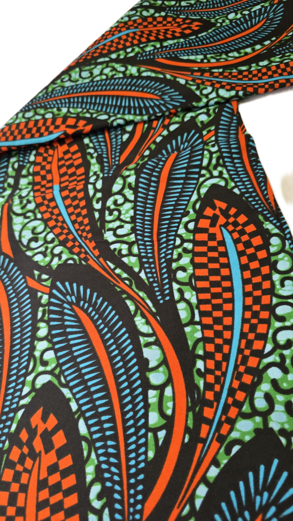 Special African Wax Print 6 Yards Piece – Polycotton - Image 9