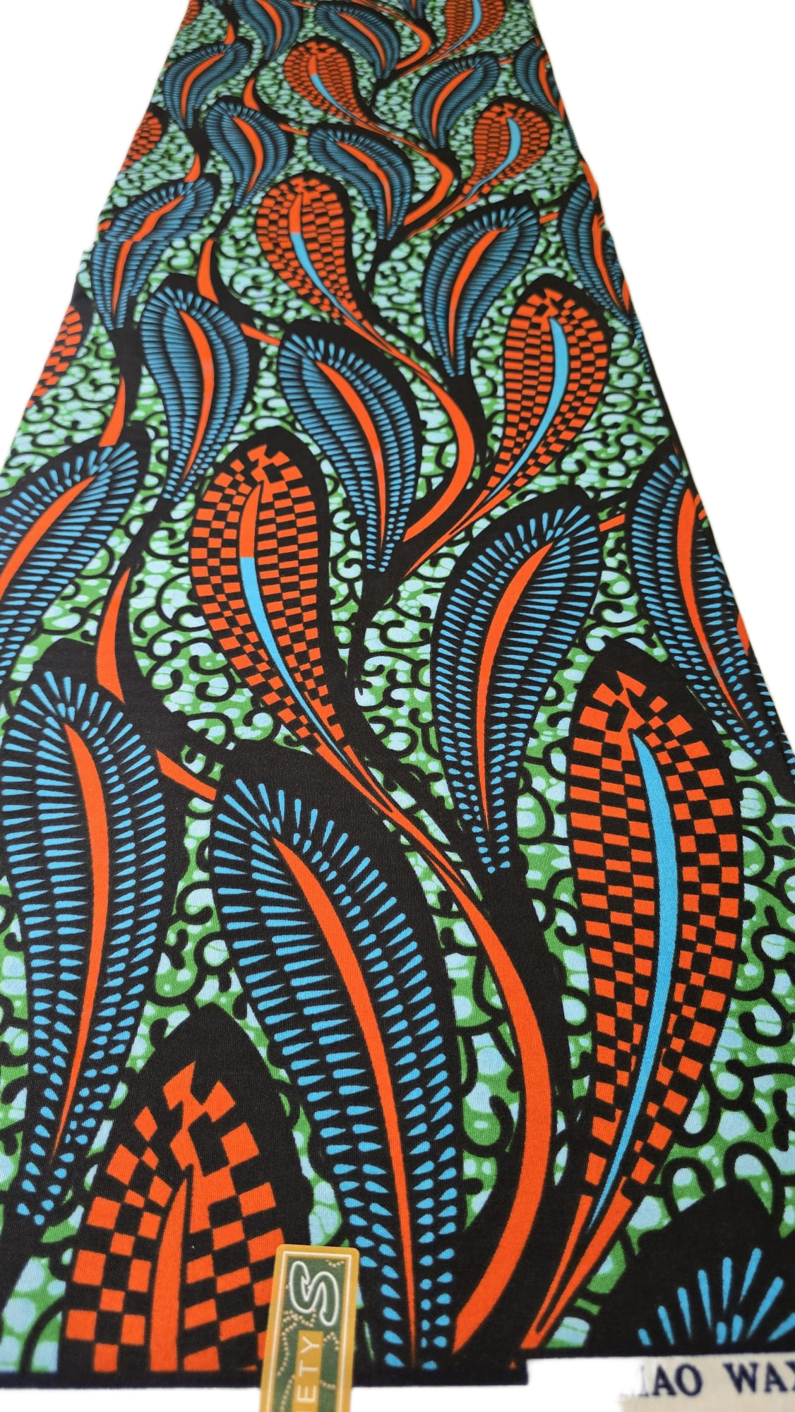 Special African Wax Print 6 Yards Piece – Polycotton - Image 8