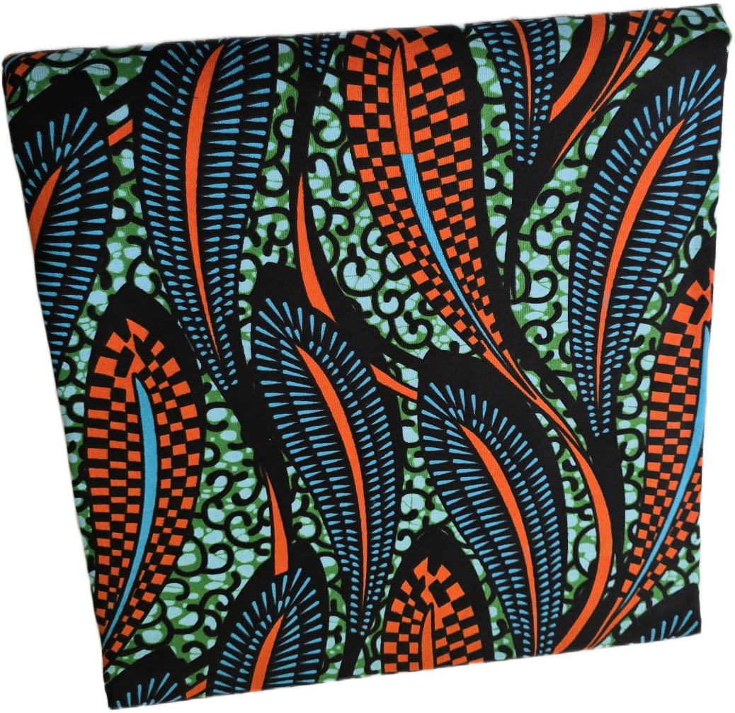 Special African Wax Print 6 Yards Piece – Polycotton - Image 4
