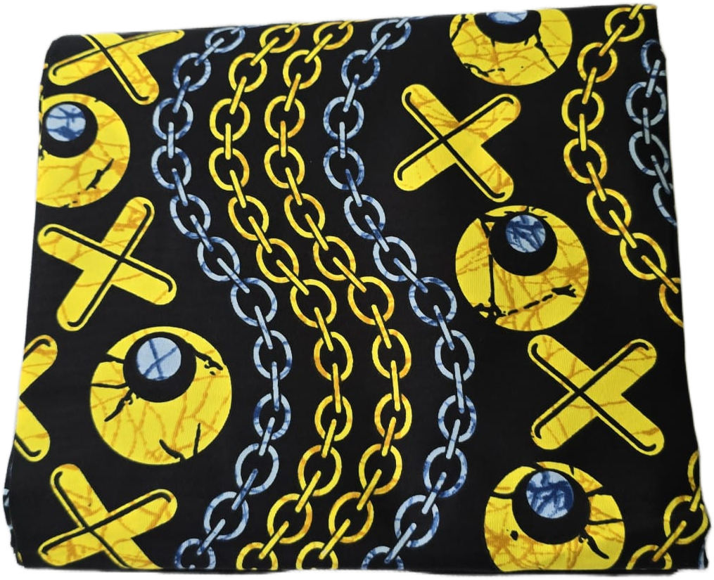 Special African Wax Print 6 Yards Piece – Polycotton - Image 5