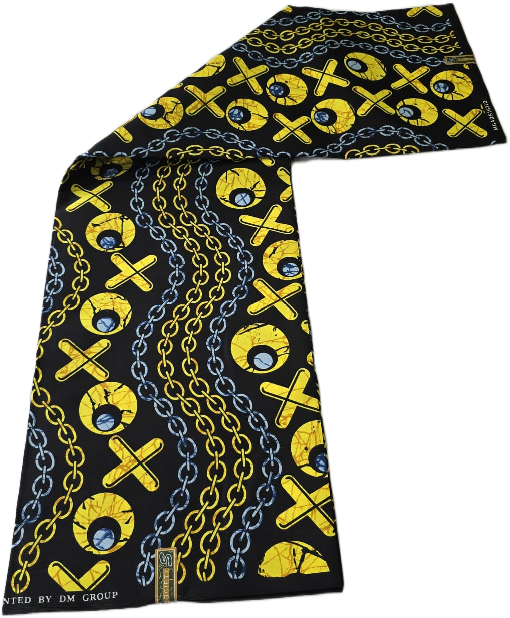 Special African Wax Print 6 Yards Piece – Polycotton - Image 8