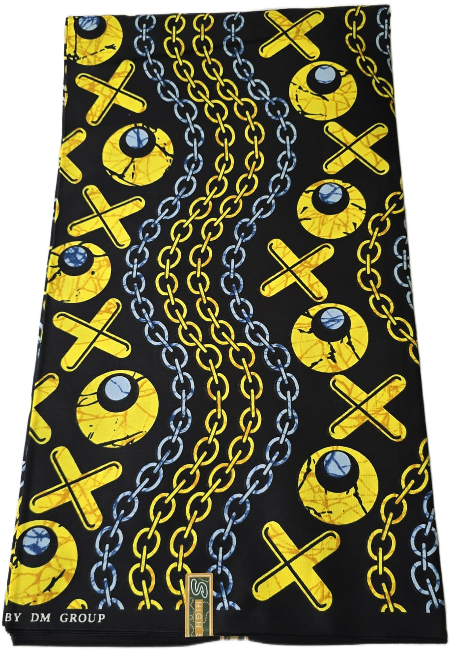 Special African Wax Print 6 Yards Piece – Polycotton - Image 10