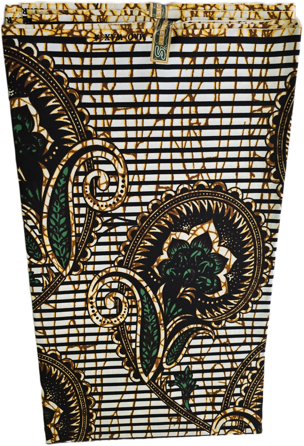 Special African Wax Print 6 Yards Piece – Polycotton - Image 3