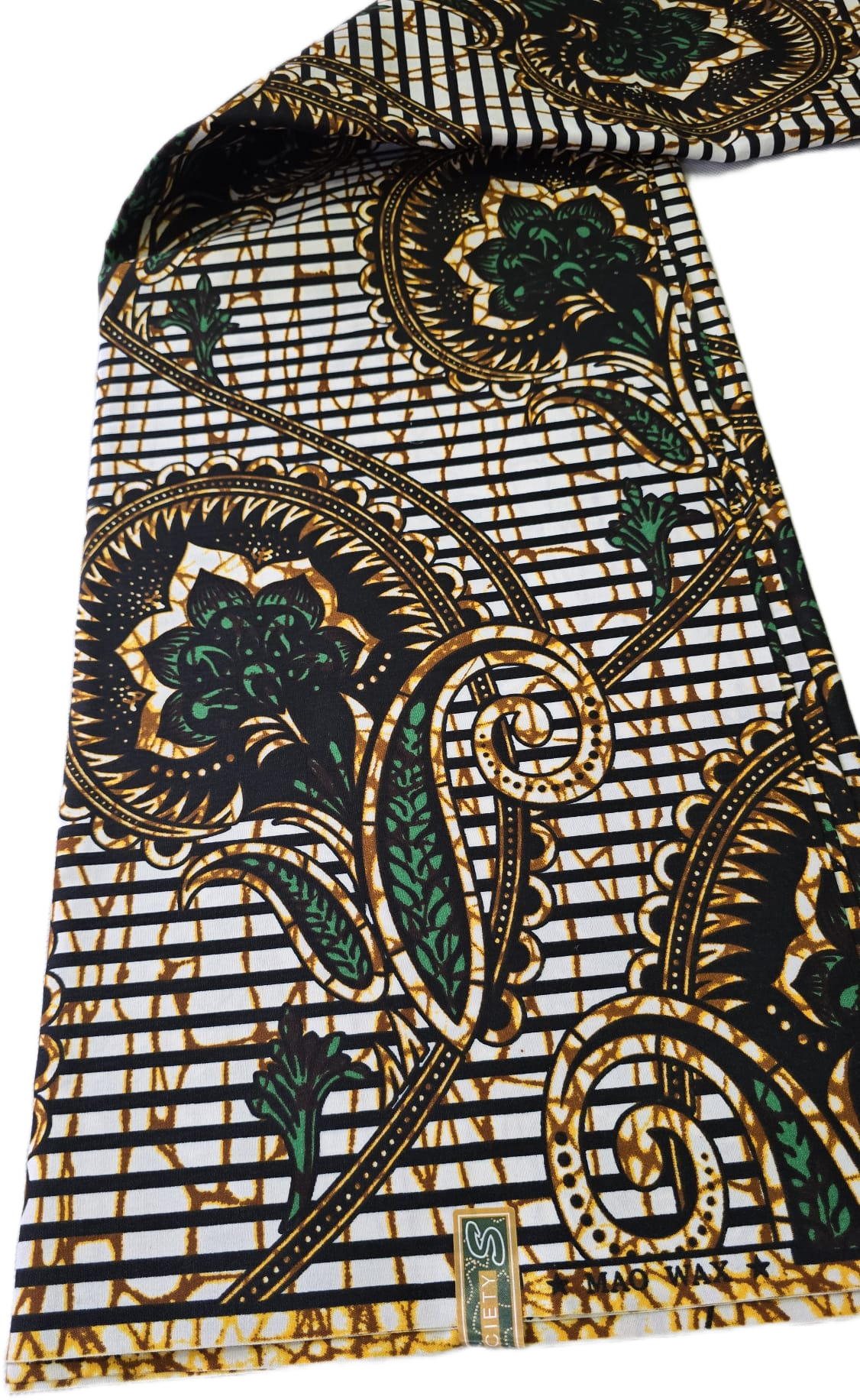 Special African Wax Print 6 Yards Piece – Polycotton - Image 13