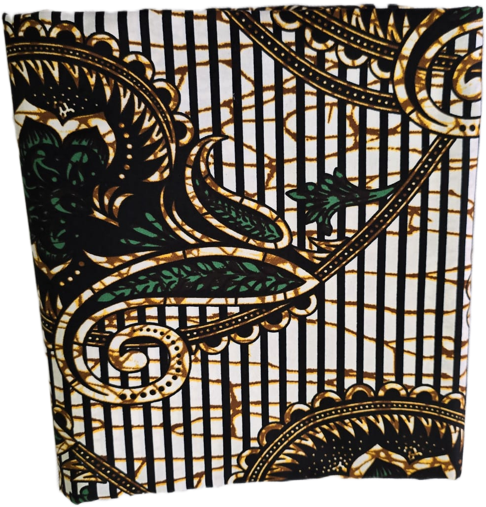 Special African Wax Print 6 Yards Piece – Polycotton - Image 12