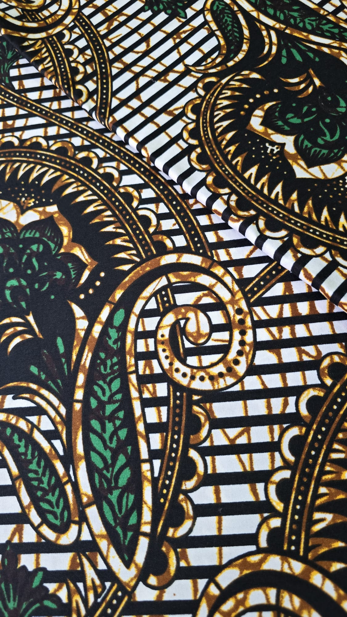 Special African Wax Print 6 Yards Piece – Polycotton - Image 8