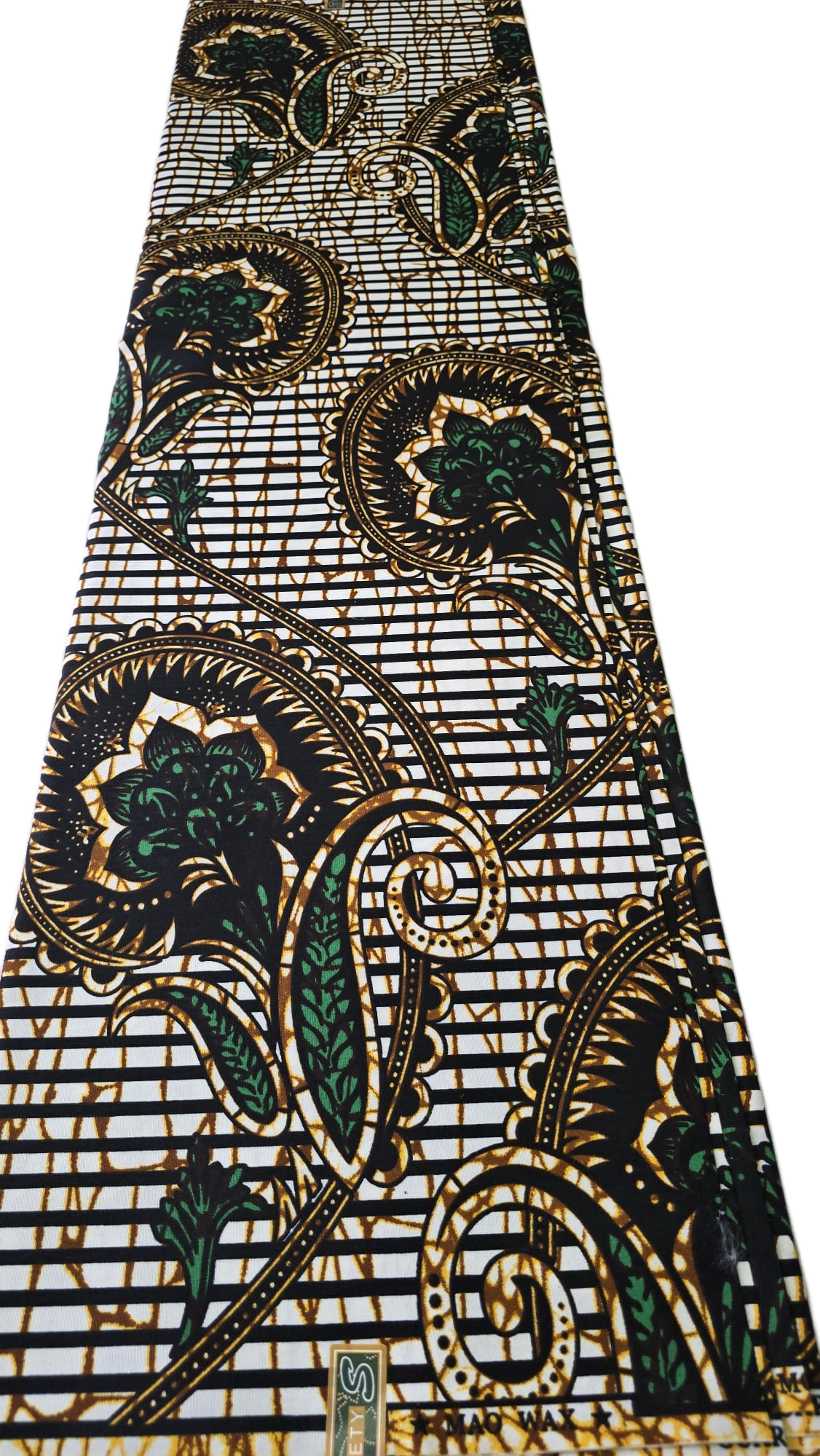 Special African Wax Print 6 Yards Piece – Polycotton - Image 7