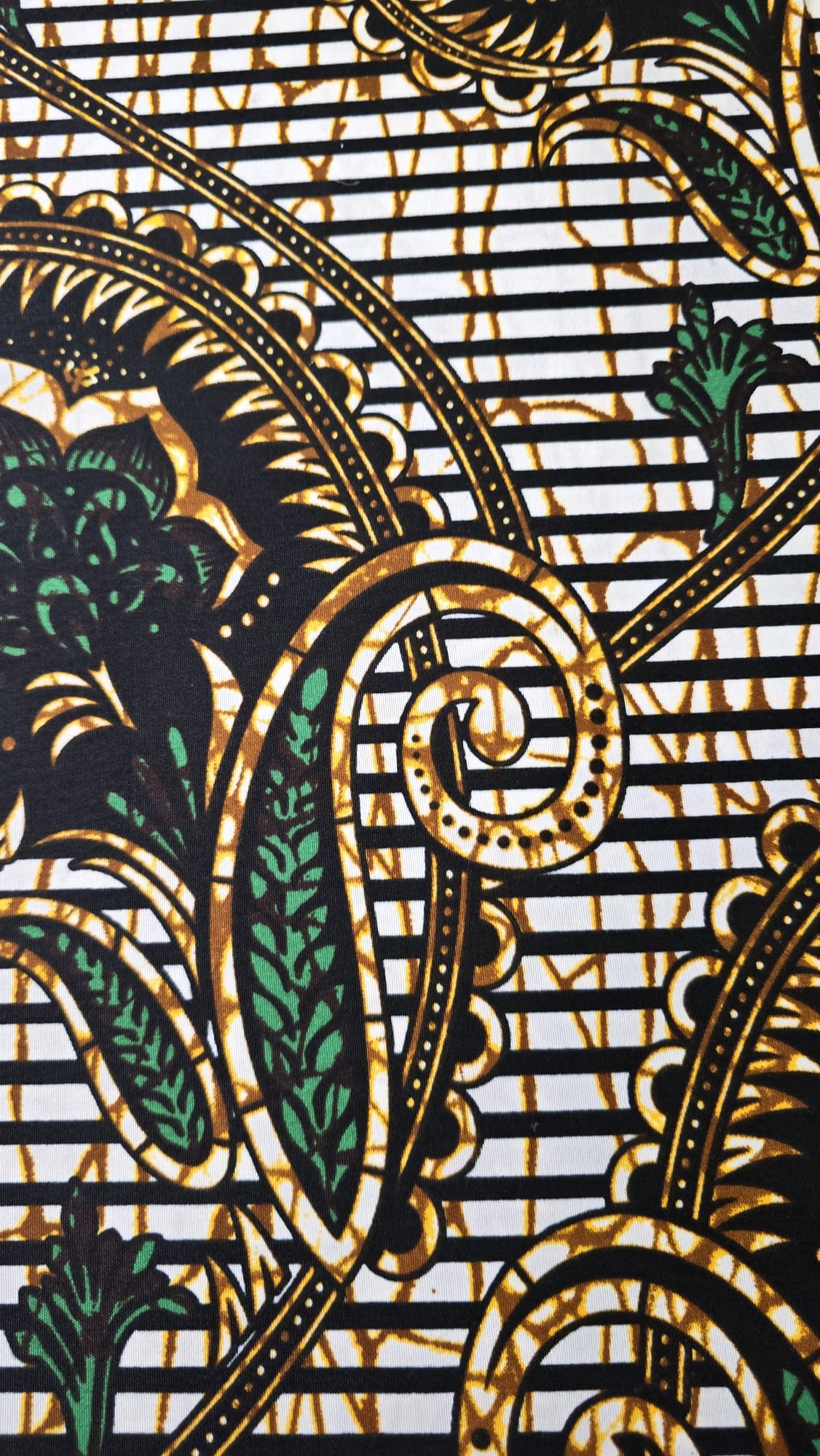 Special African Wax Print 6 Yards Piece – Polycotton - Image 5