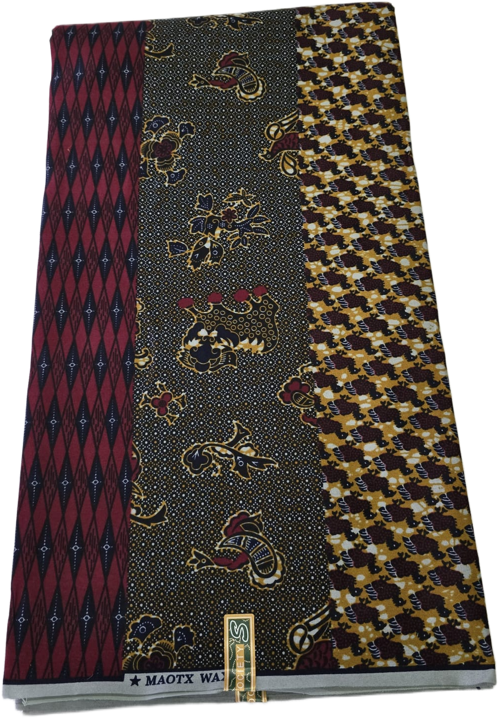 Special African Wax Print 6 Yards Piece – Polycotton - Image 3