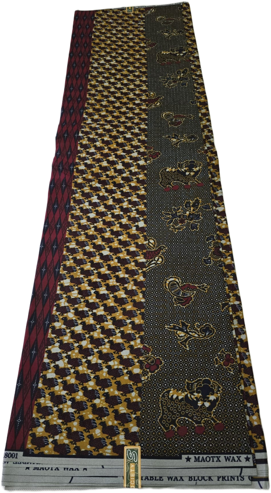 Special African Wax Print 6 Yards Piece – Polycotton - Image 10