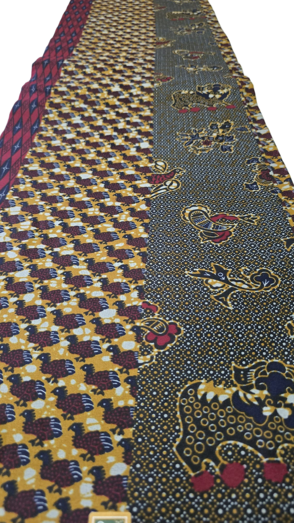 Special African Wax Print 6 Yards Piece – Polycotton - Image 9