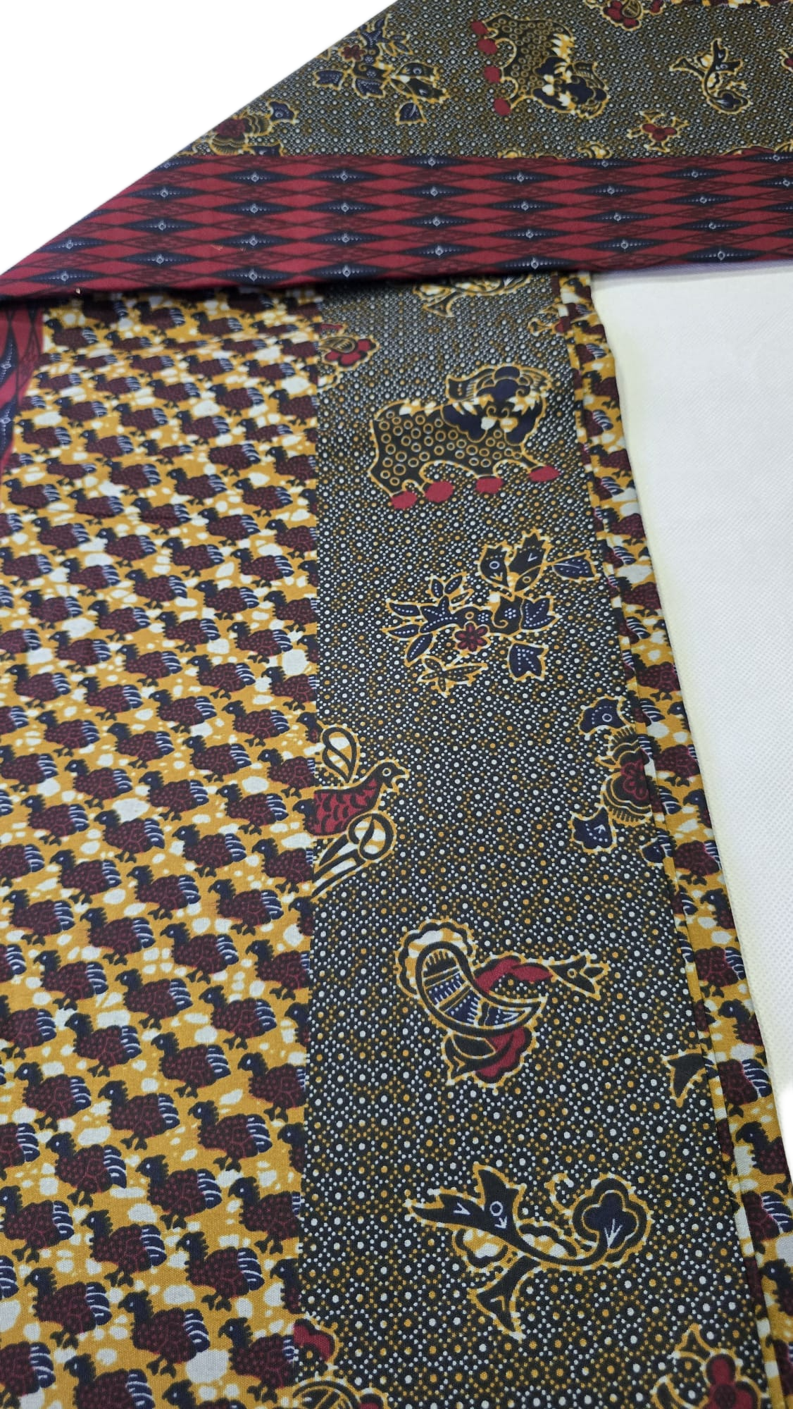 Special African Wax Print 6 Yards Piece – Polycotton - Image 6