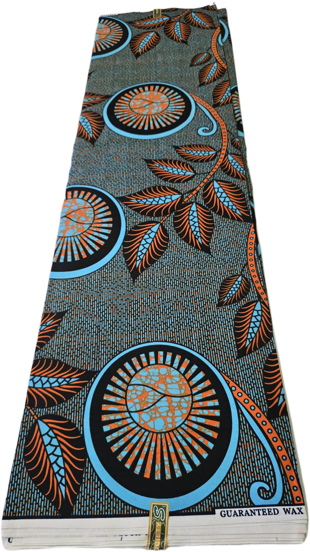 Special African Wax Print 6 Yards Piece – Polycotton - Image 3
