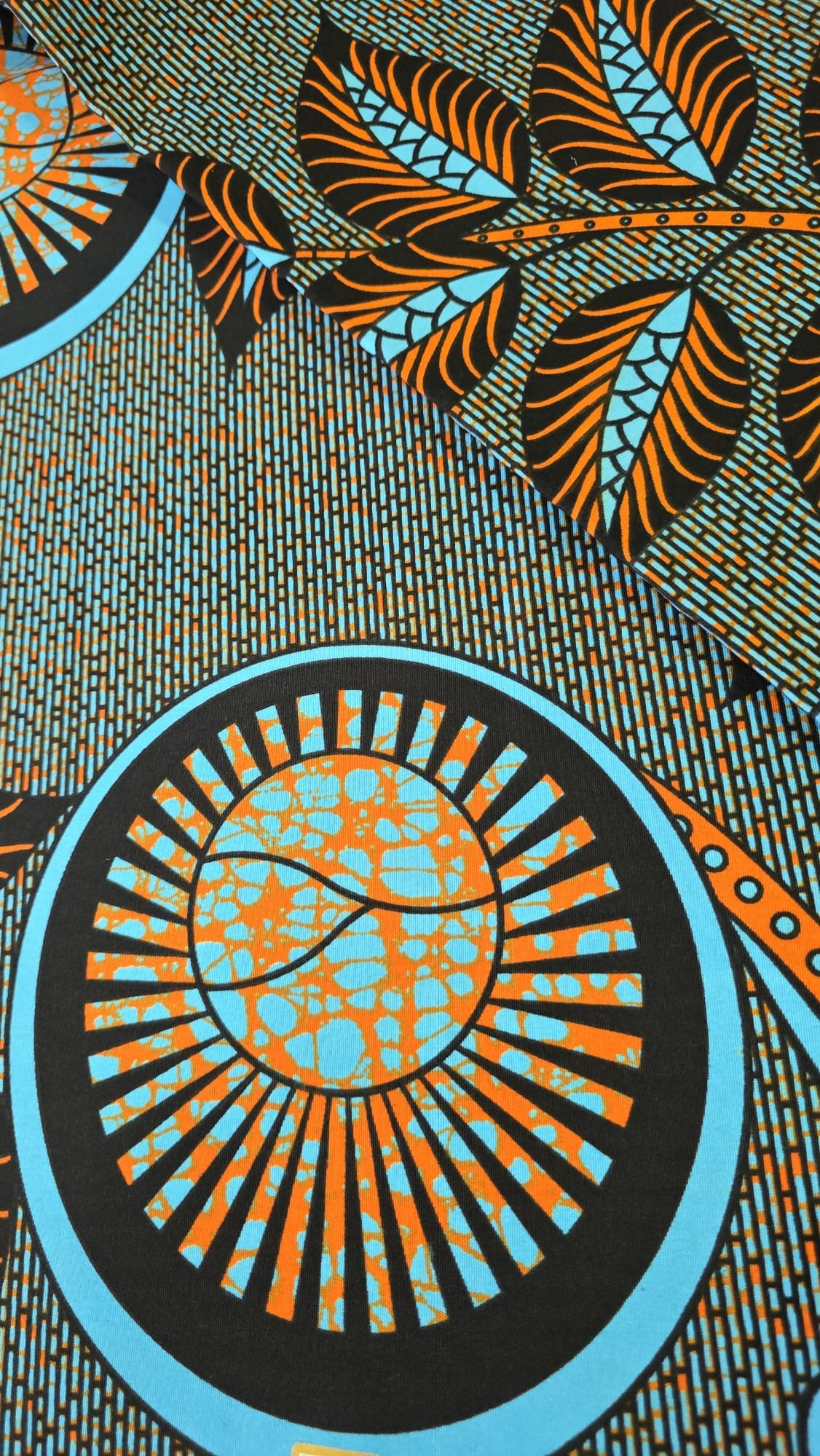 Special African Wax Print 6 Yards Piece – Polycotton - Image 14