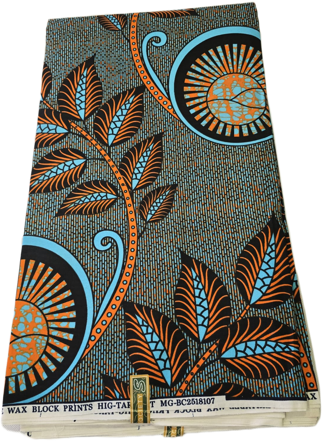 Special African Wax Print 6 Yards Piece – Polycotton - Image 5