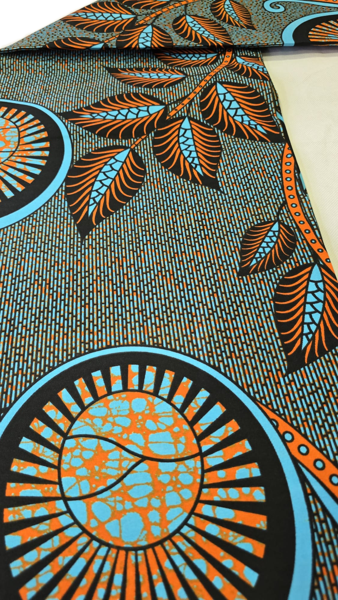 Special African Wax Print 6 Yards Piece – Polycotton - Image 4